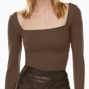 Aritzia Contour Squareneck Longsleeve